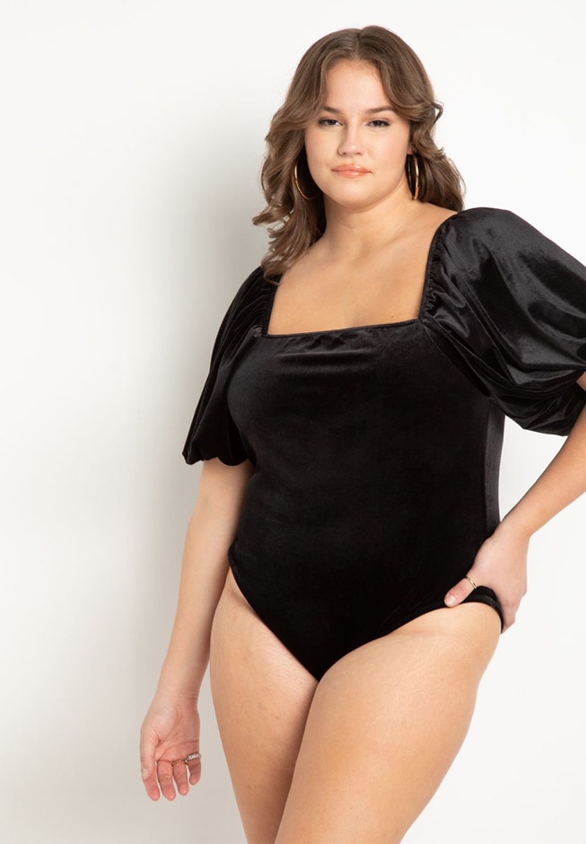 Puff Sleeve Bodysuit image number 1