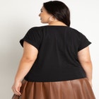 Knot Front Tee image number null