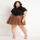 Knot Front Tee image number null