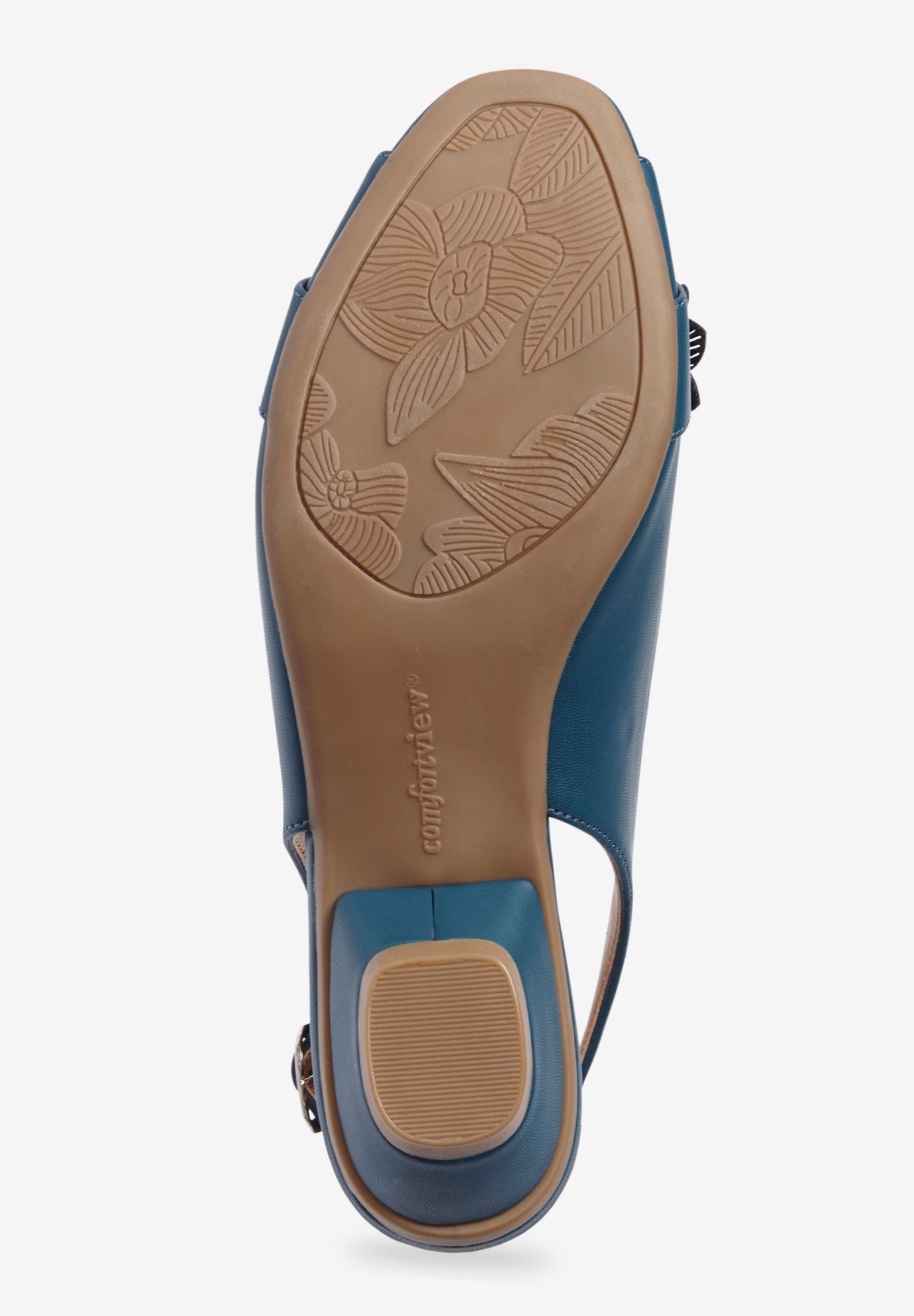 The Rider Leather-Like Slingback image number 2