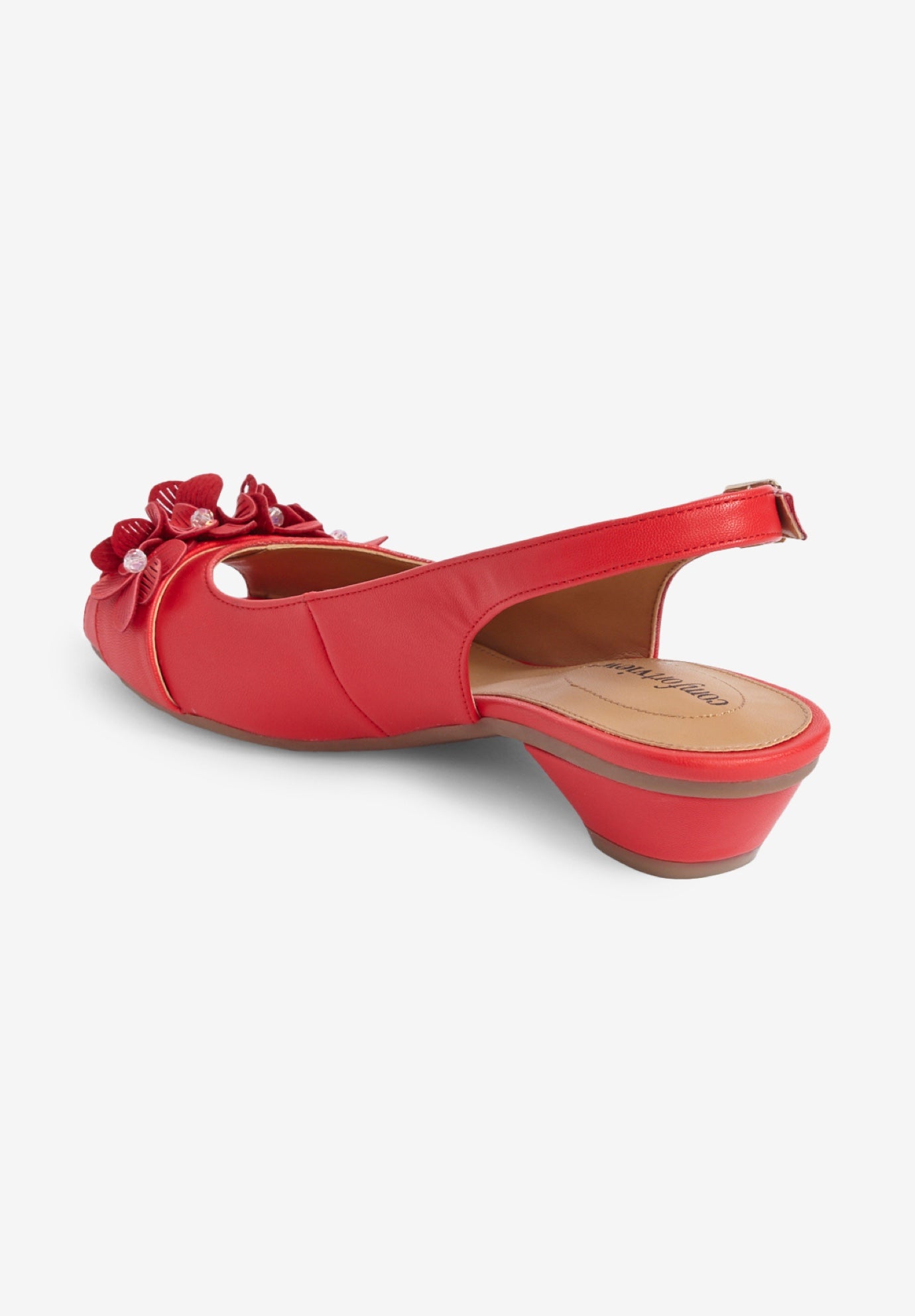 The Rider Leather-Like Slingback image number 1