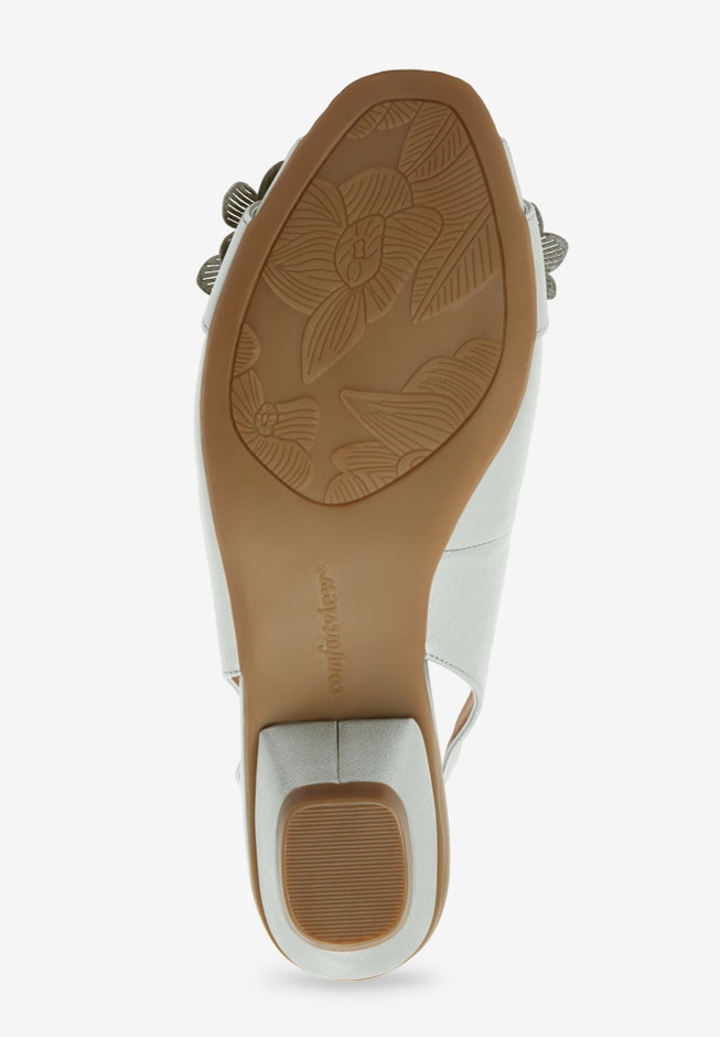 The Rider Leather-Like Slingback image number 4