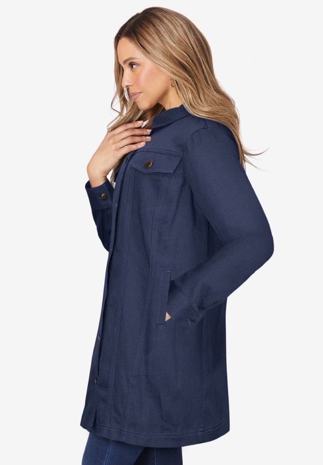 Long Denim Jacket image number 2