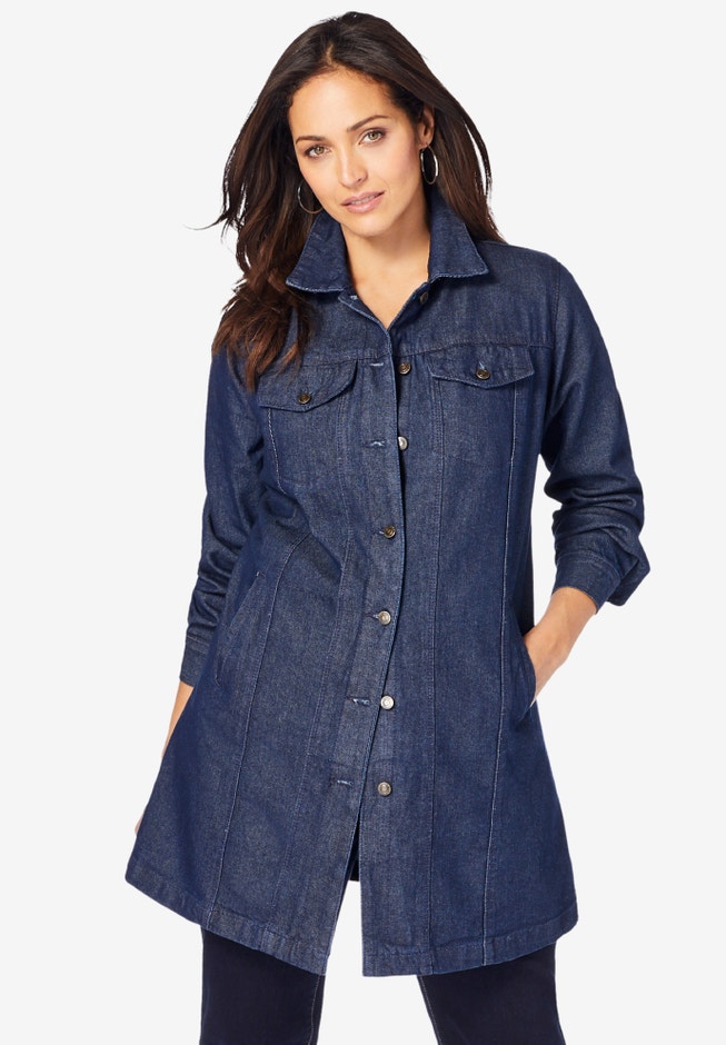 Long Denim Jacket image number 0