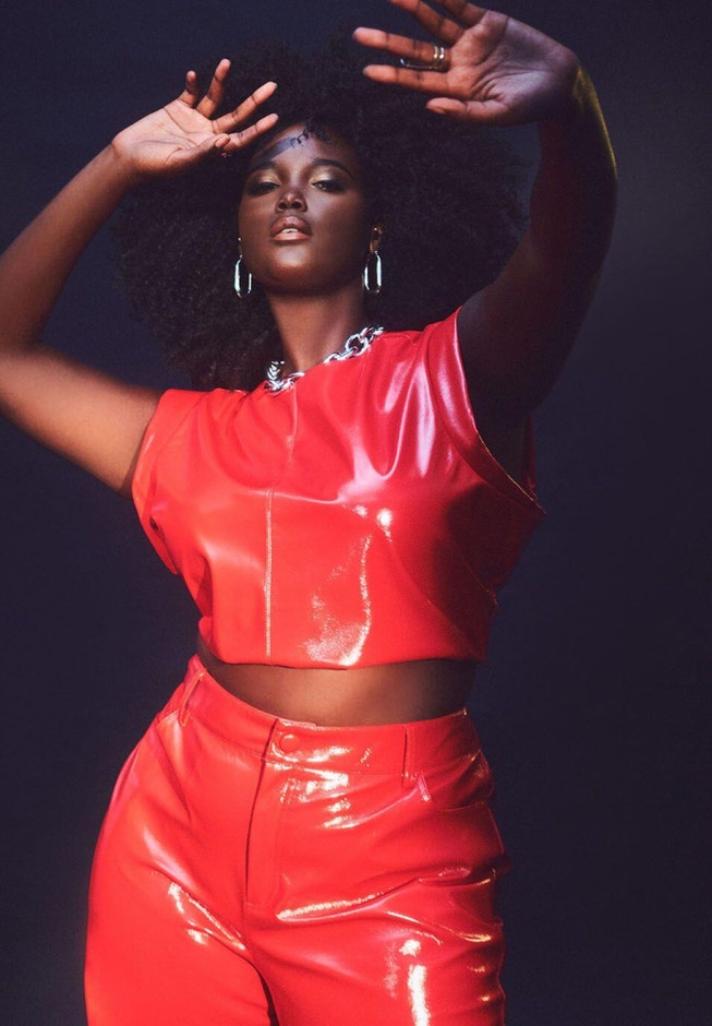 Patent Leather Cropped Tank image number 3