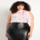 Sleeveless Bow Blouse image number null