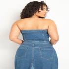 Denim Bustier image number null