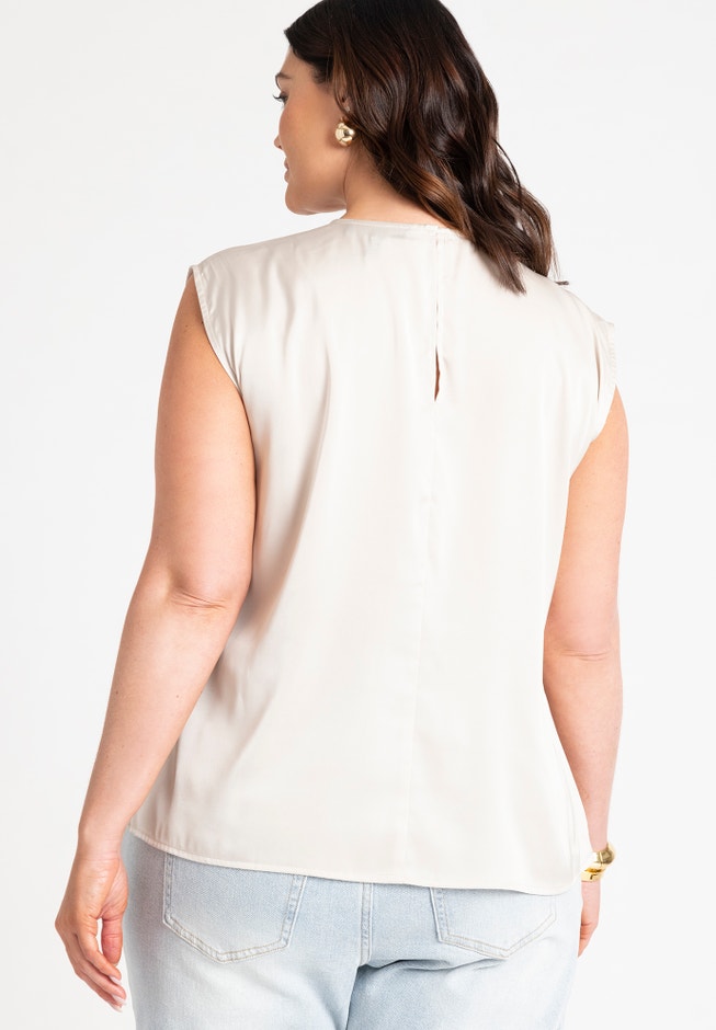 Overlap Front Blouse image number null