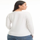 Ribbed Crewneck Top image number null