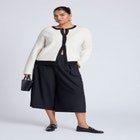 Contrast Placket Cardigan image number null