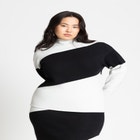 Diagonal Stripe Sweater image number null