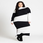 Diagonal Stripe Sweater image number null