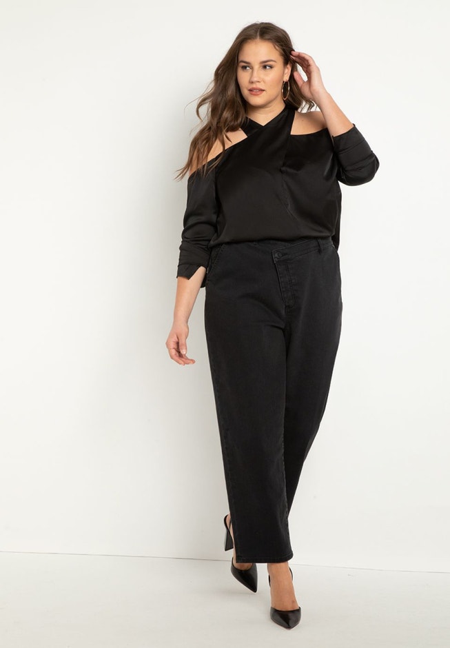 Halter Cross Neck Top image number null