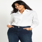 Open Tie Back Button Down image number null