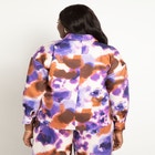 Satin Button Up Blouse image number null