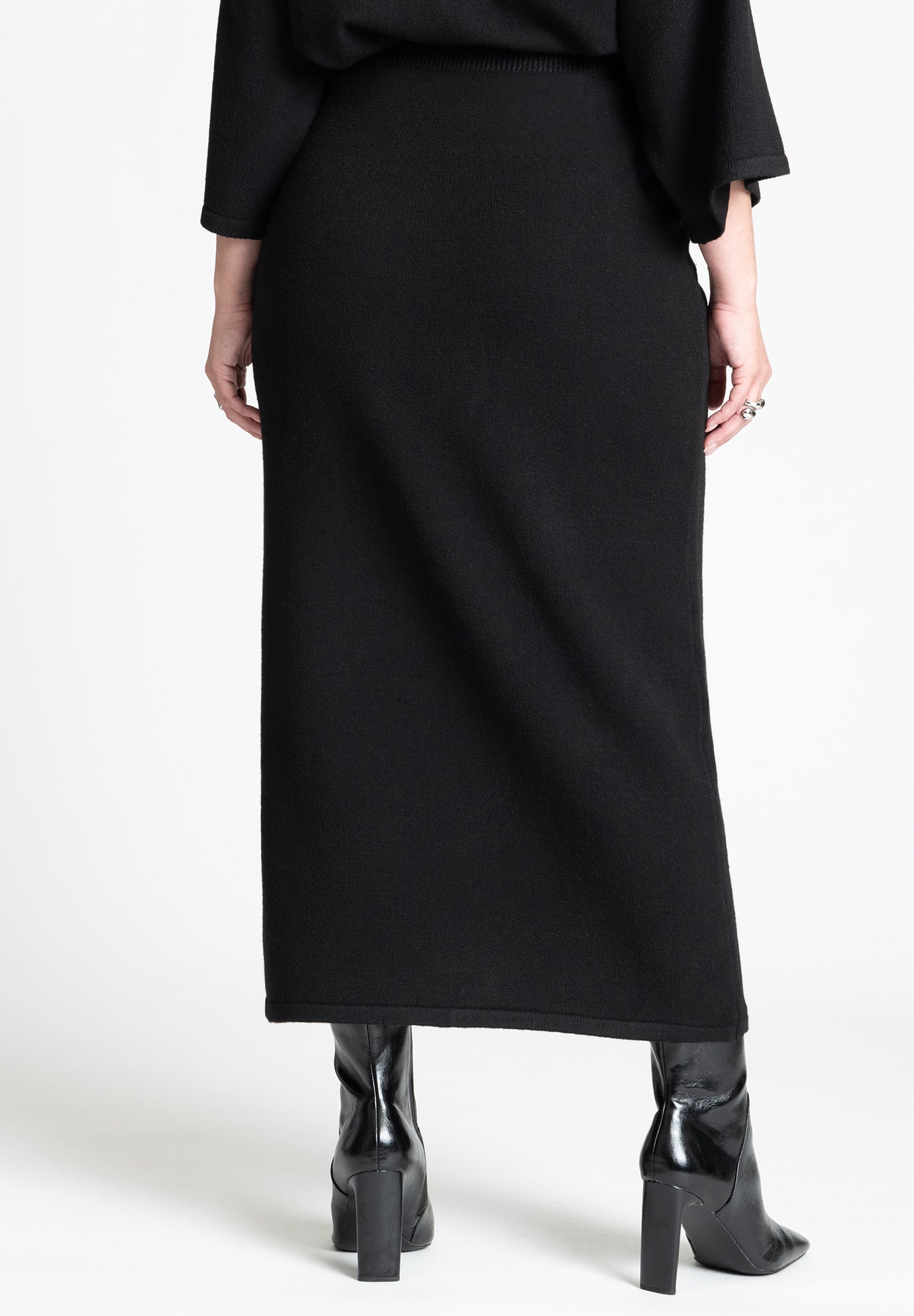 Sweater Maxi Skirt image number 3