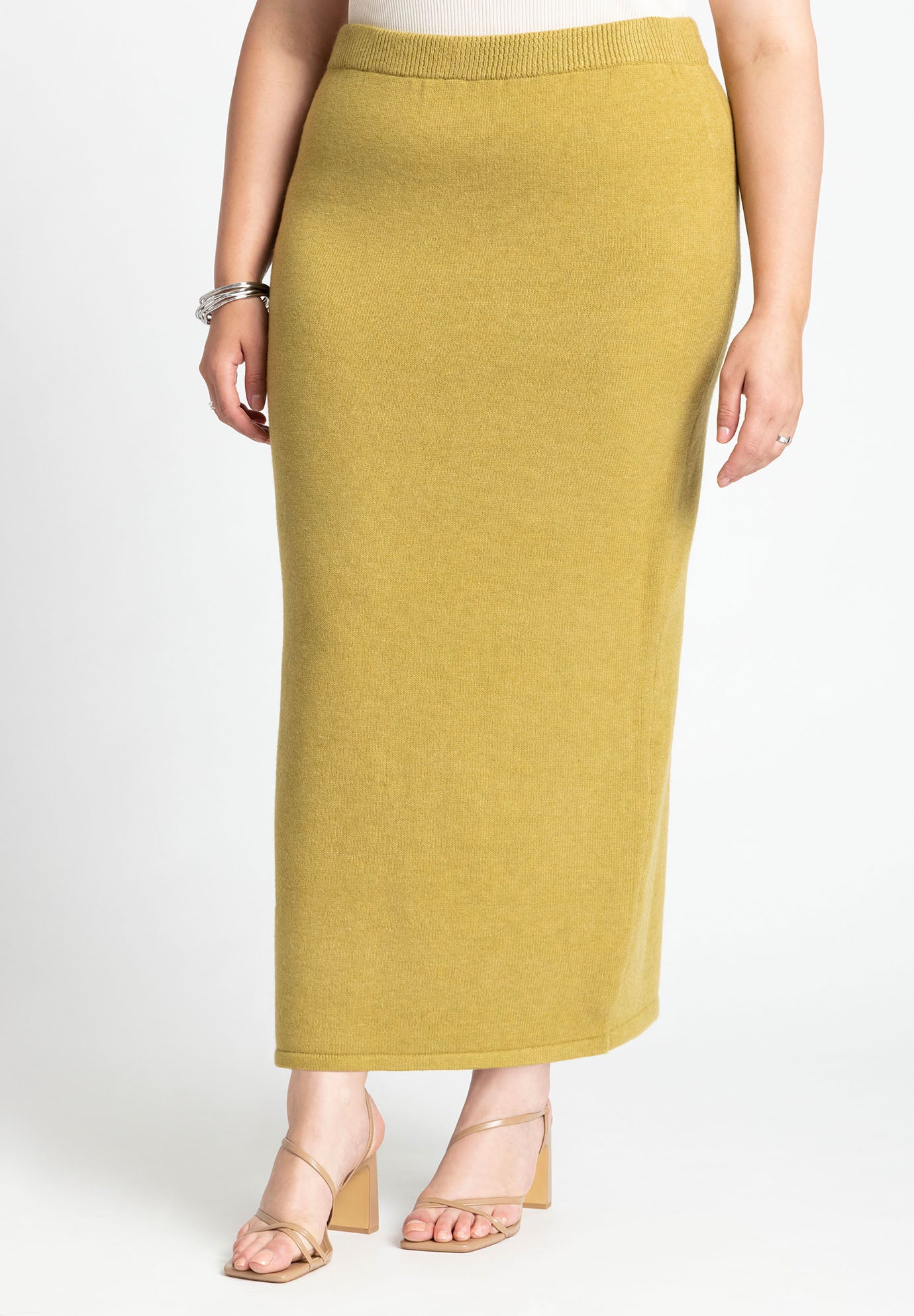 Sweater Maxi Skirt image number 1