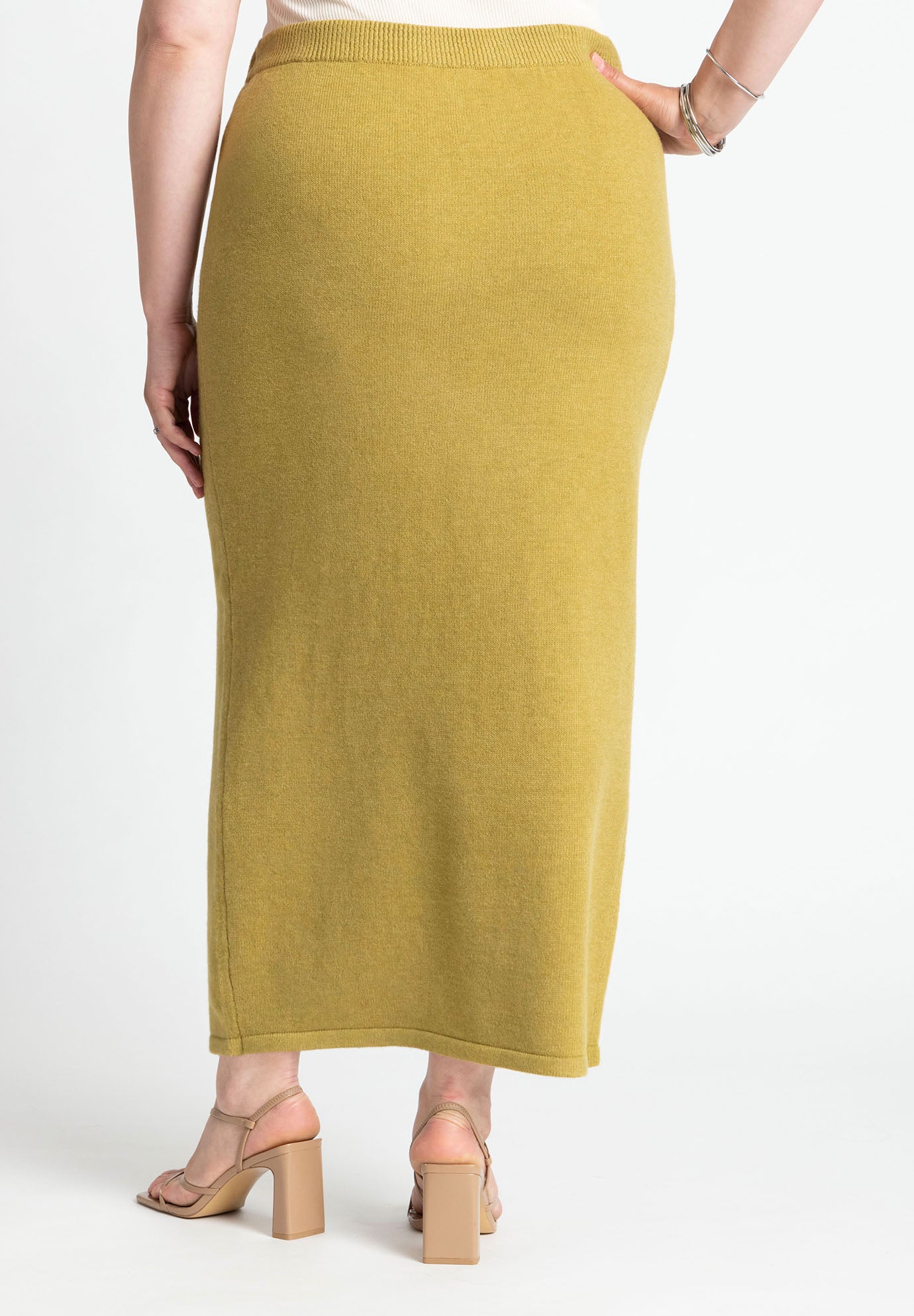 Sweater Maxi Skirt image number 2