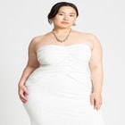 Sequin Pleated Top image number null