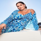 Sheer Button Up Blouse image number null