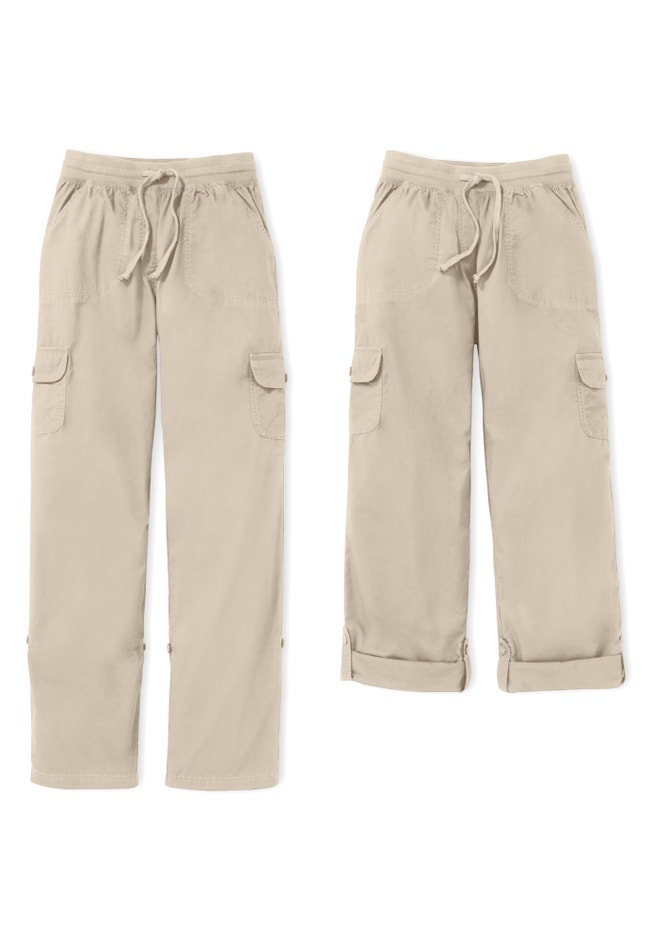 Convertible Length Cargo Pant/Capri image number 3