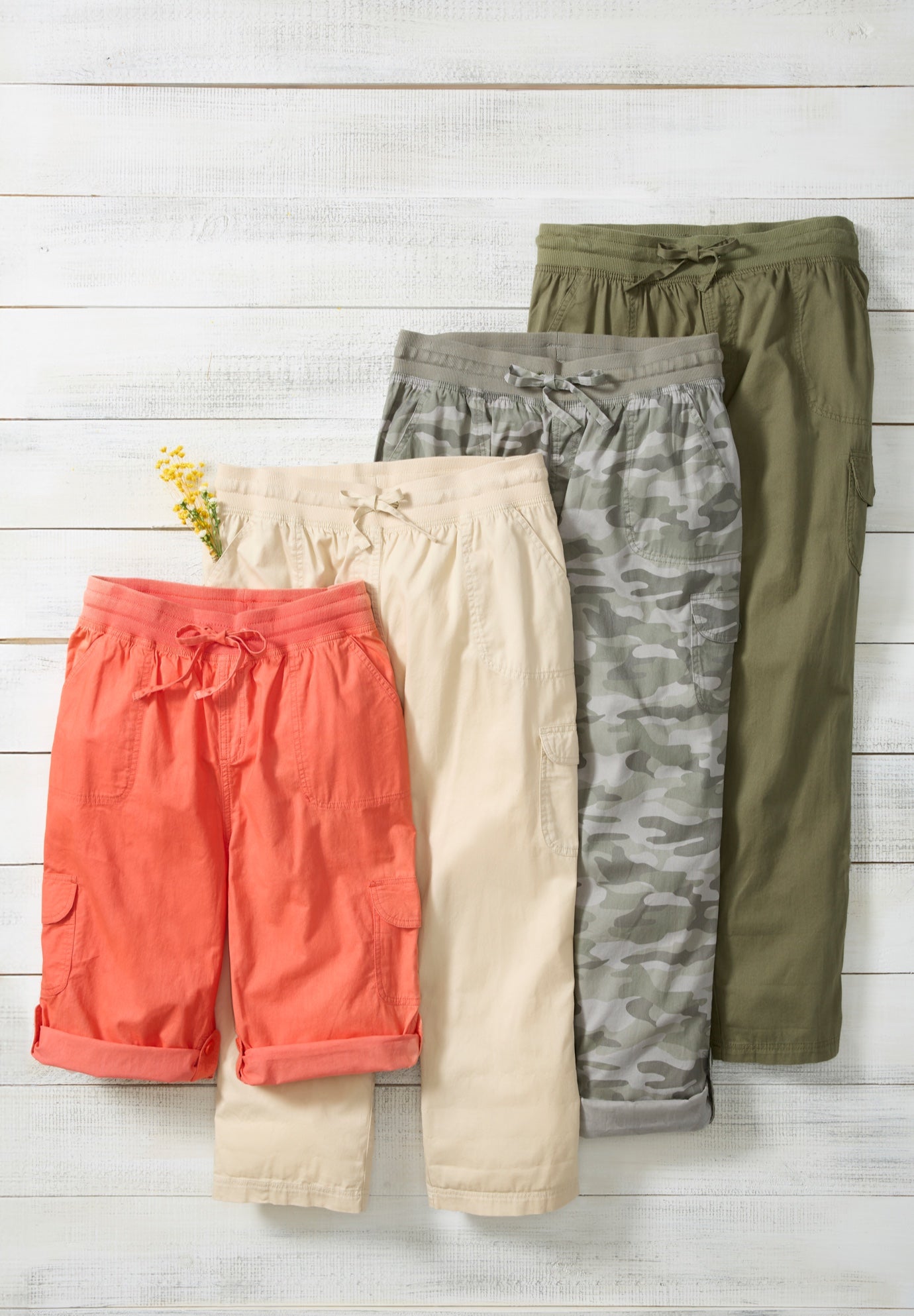 Convertible Length Cargo Pant/Capri image number 11