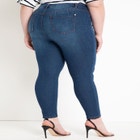 Gena Fit Peach Lift Button Fly Skinny Jean image number null