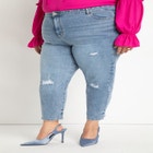 Gena Fit Stretch Denim Mom Jean image number null
