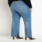 Gena Fit Split Inseam Hem Straight Leg Jean image number null