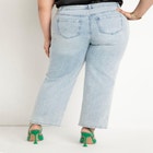 Straight Leg Jean with Distressing image number null