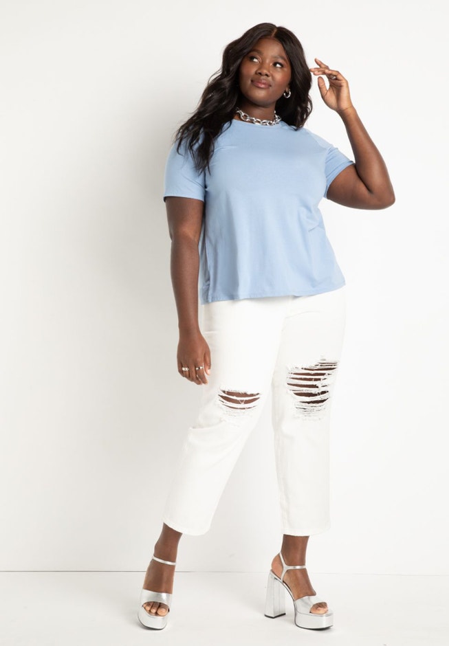 Distressed Skinny Jean image number null