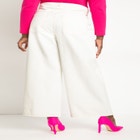 Wide Leg Distressed Jeans image number null