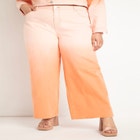 Ombre Wide Leg Jean image number null