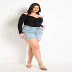 Step Waistband Shorts image number null