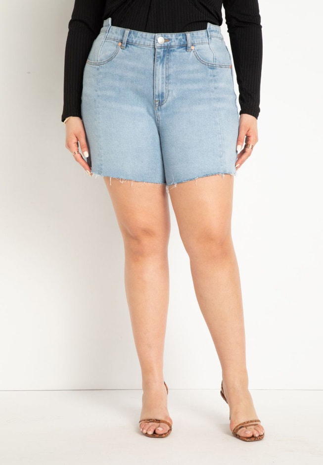 Step Waistband Shorts image number null
