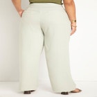 Pleated Linen Taper Leg Trouser image number null