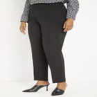 Slim Leg Venice Crepe Trouser image number null