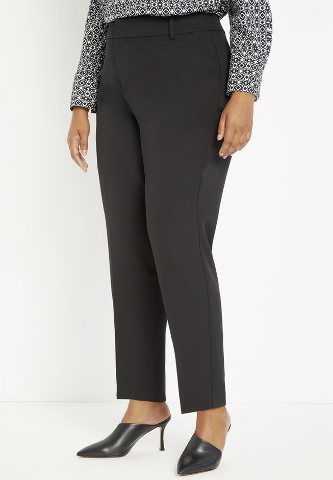 Slim Leg Venice Crepe Trouser image number 1