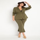 Flare Crop Pant image number null