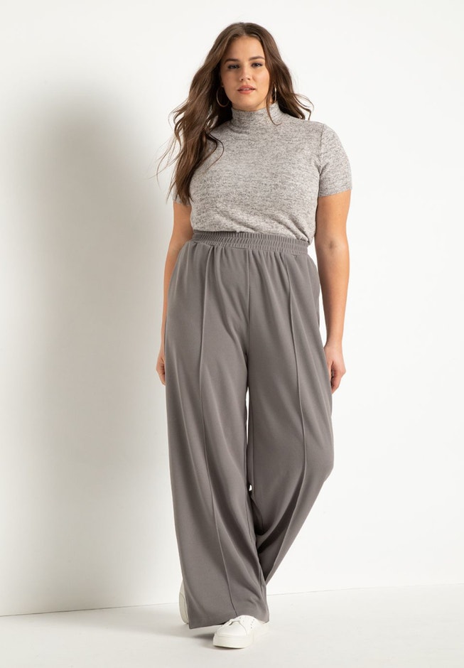 Pintuck Wide Leg Pant image number null