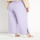 Belted Trouser With Side Slit image number null