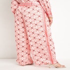 Printed Wide Leg Trouser image number null