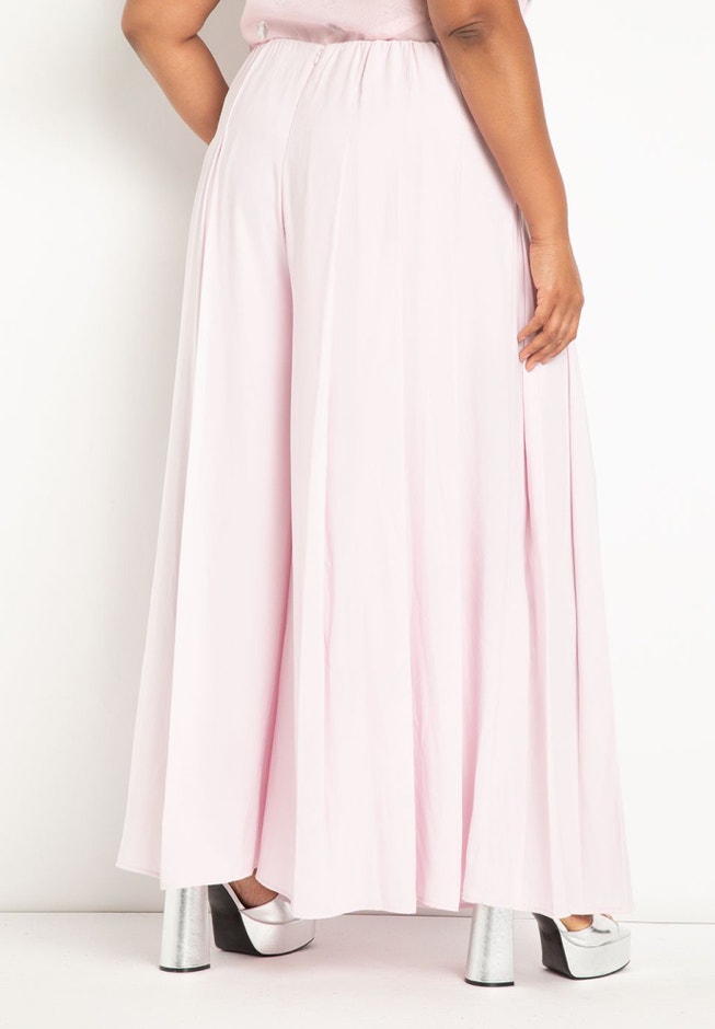 Wide Leg Pleated Pants image number 2