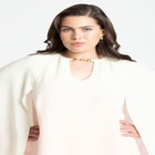 Ombre Mini Cape Dress image number null