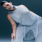 Crochet Fringe Sweater Tank image number null