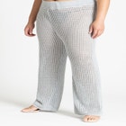 Metallic Crochet Pant image number null