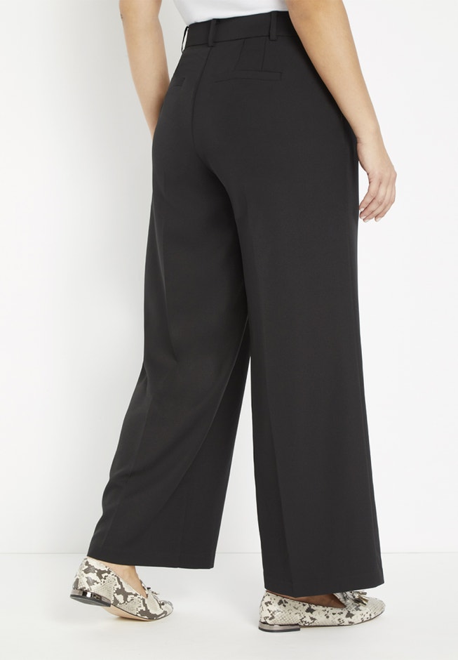 Wide Leg Venice Crepe Trouser image number 2