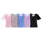 Elbow Sleeve V-Neck Baseball Tee image number null