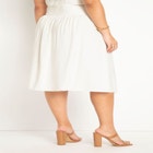 Lace Up Waist Midi Skirt image number null