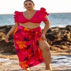 Sarong Wrap Coverup Skirt image number null